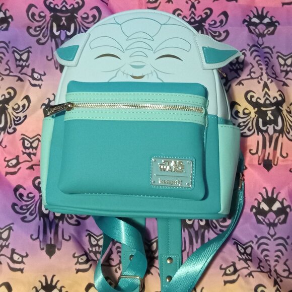 Loungefly Star Wars Ghost Yoda Backpack - Picture 1 of 7